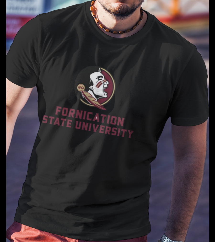 Fornication State University Heav3nlybodies T-Shirt