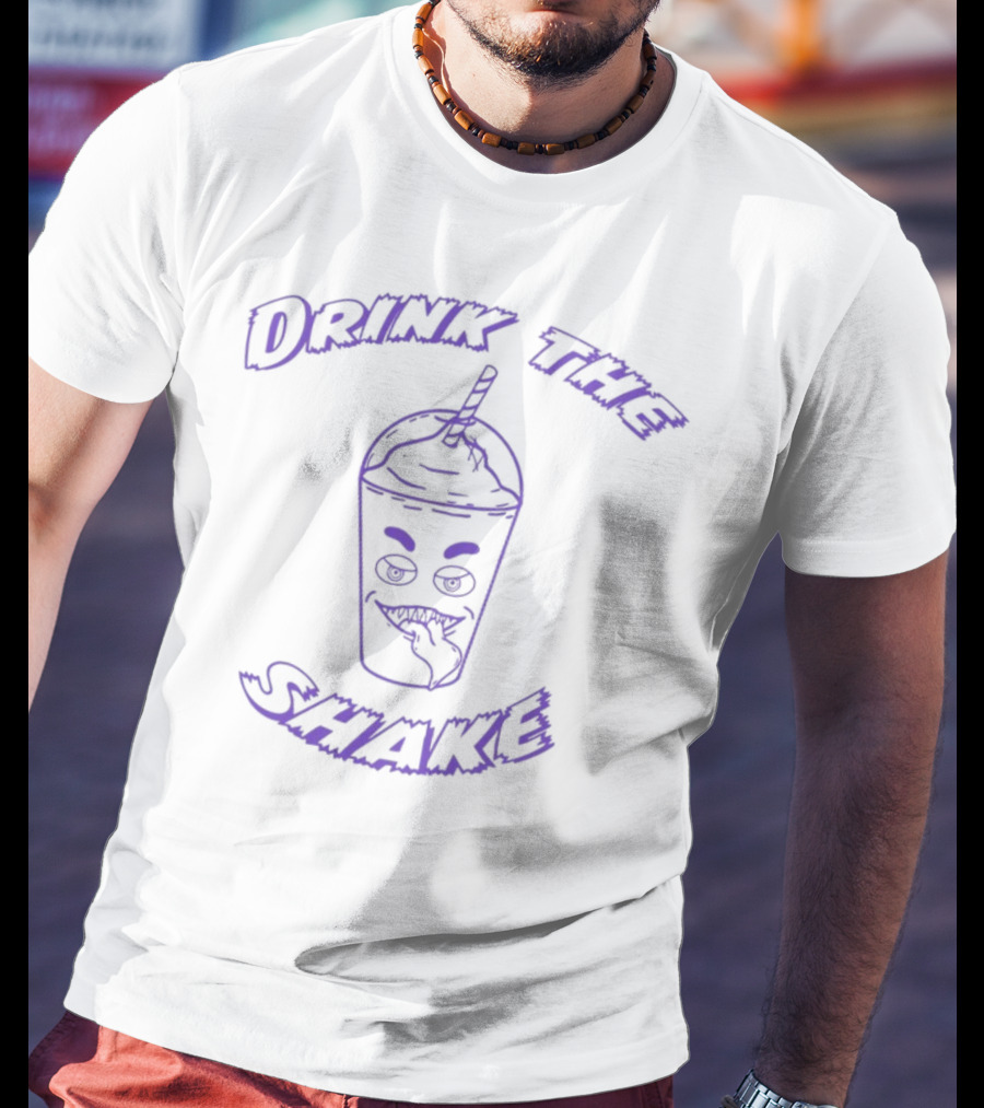 Drink The Shake Grimace Cailin Carnahan T-Shirt