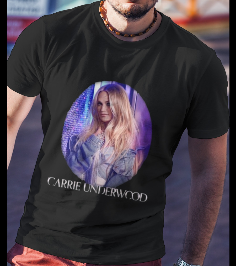 Carrie Underwood Denim And Rhinestones Deluxe T-Shirt