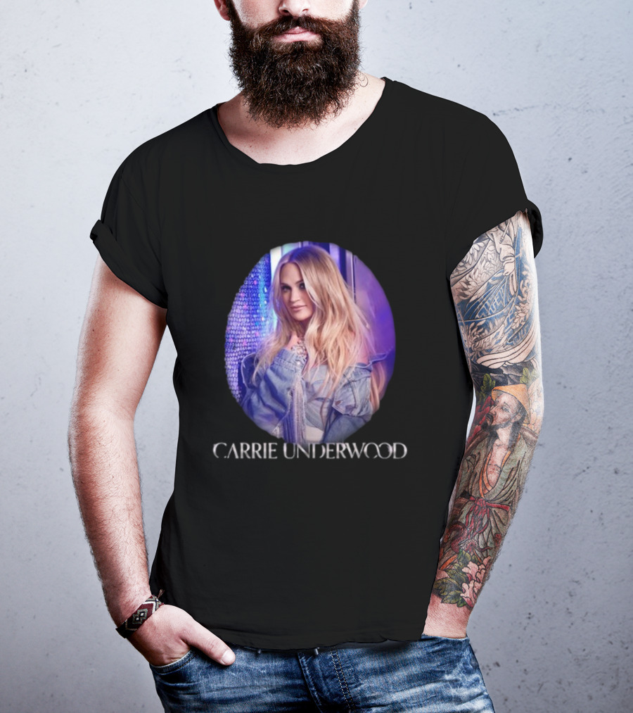 Carrie Underwood Denim And Rhinestones Deluxe T-Shirt