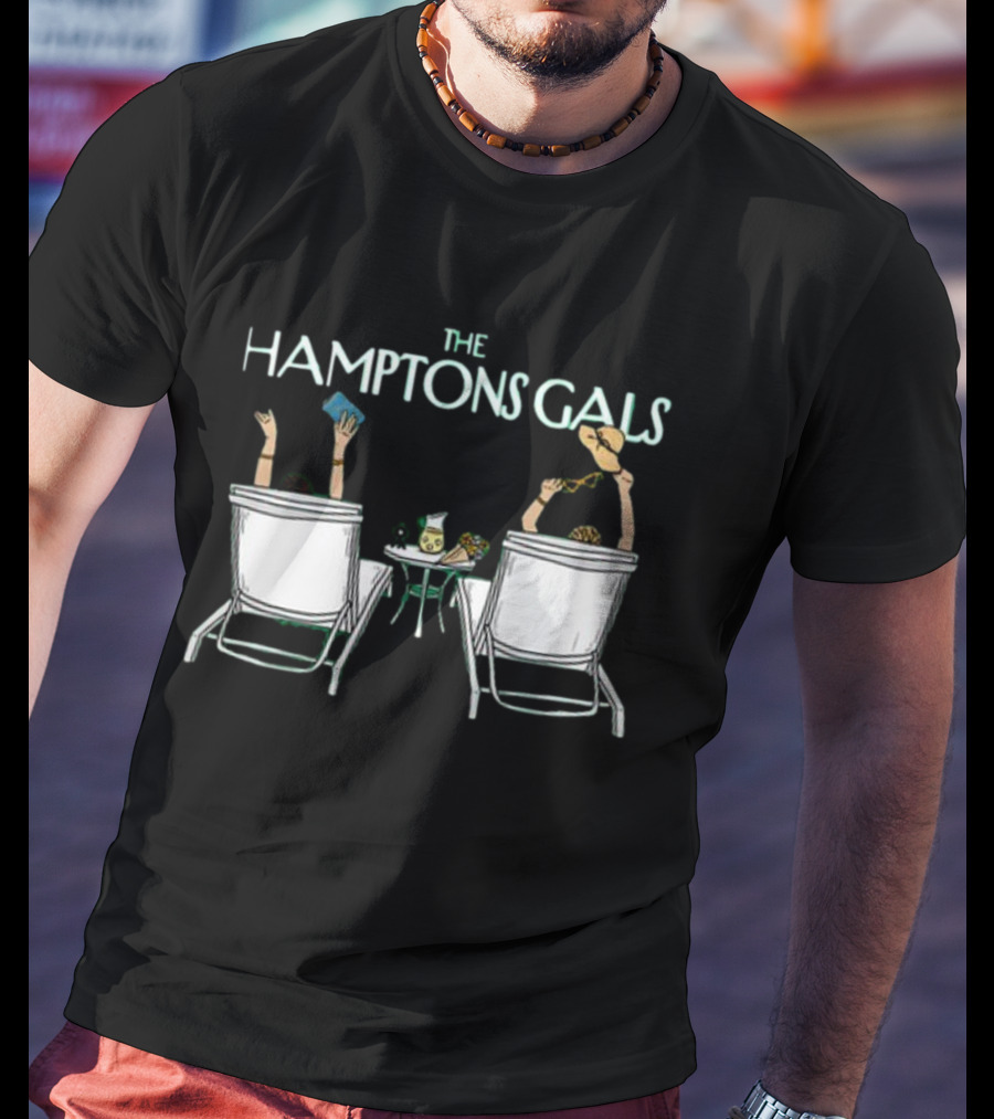 The Hamptons Gals Relaxing Summer Vibes T-Shirt