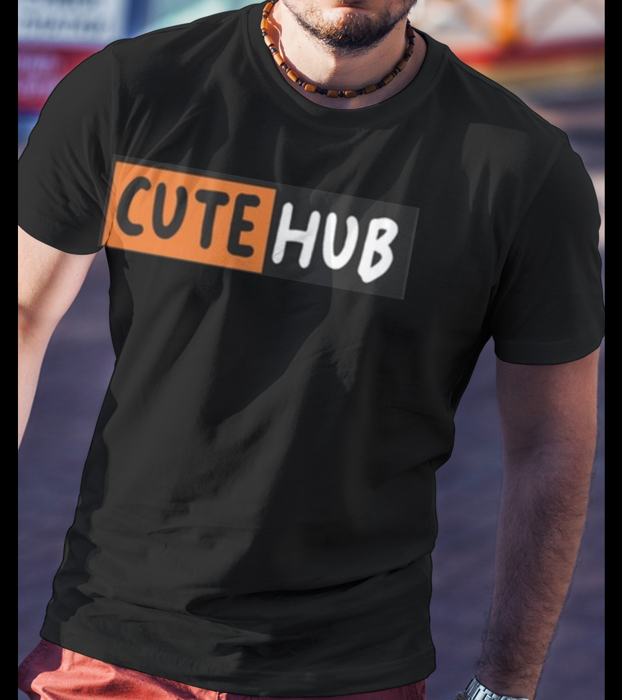 CUTE HUB Bold Contrast T-Shirt
