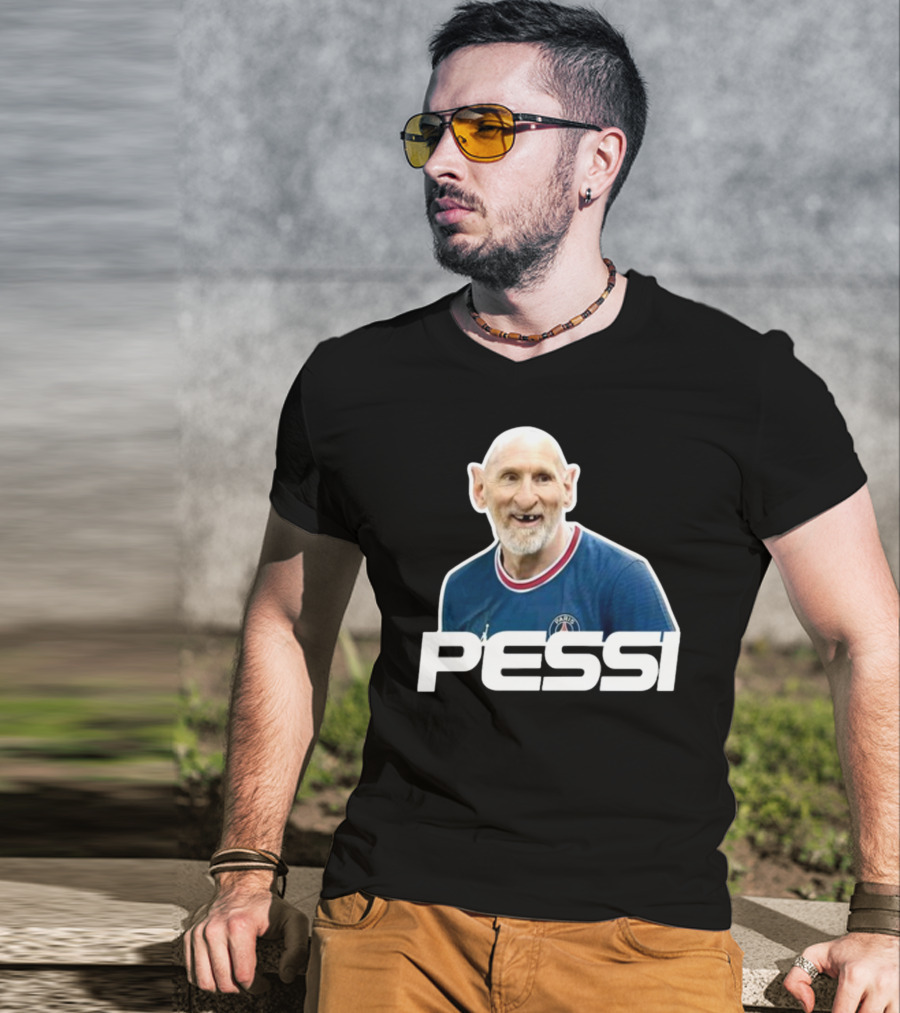 Pessi Football Parody Coach Teeth Smile T-Shirt