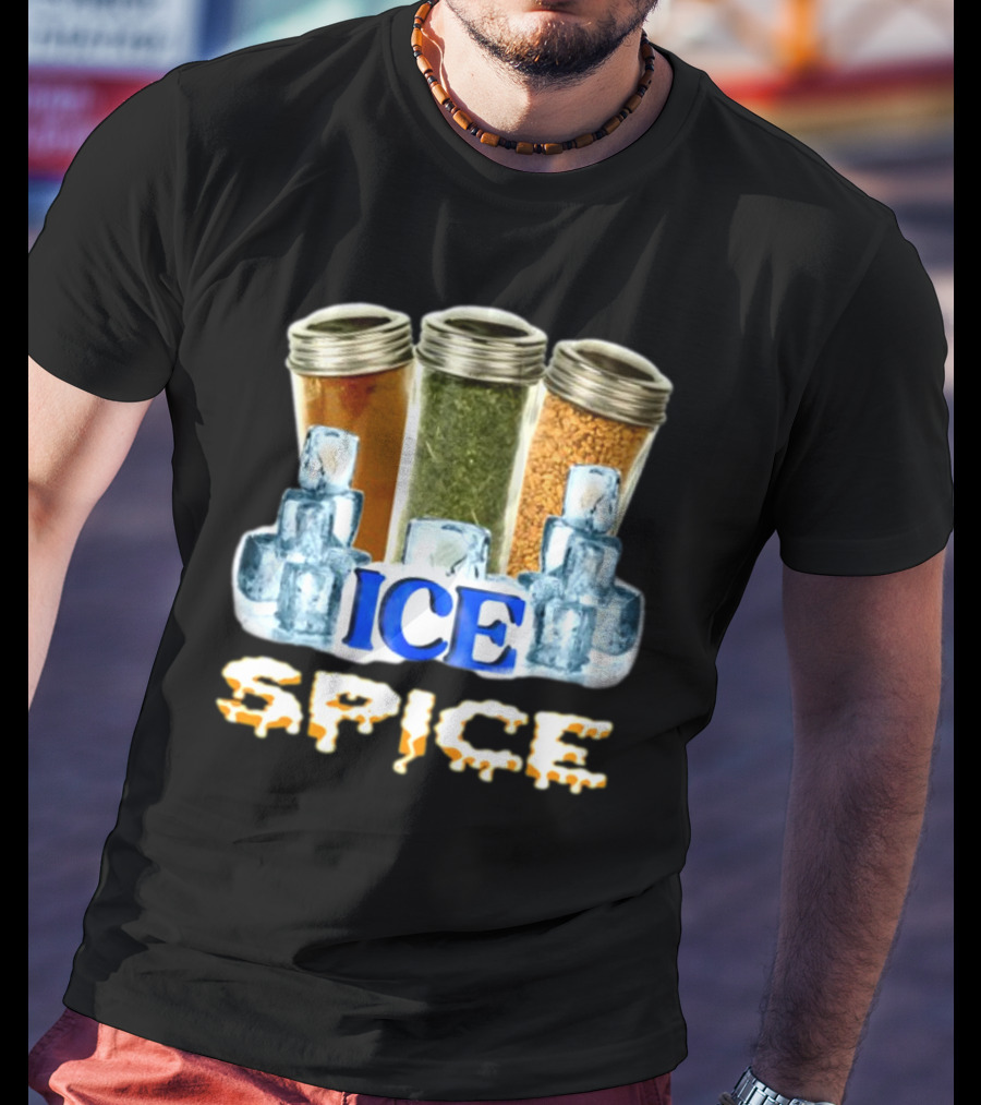 Funnyahhtees ICE Spice Jars With Ice Cubes T-Shirt