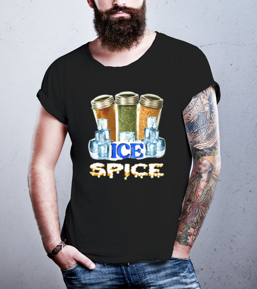 Funnyahhtees ICE Spice Jars With Ice Cubes T-Shirt