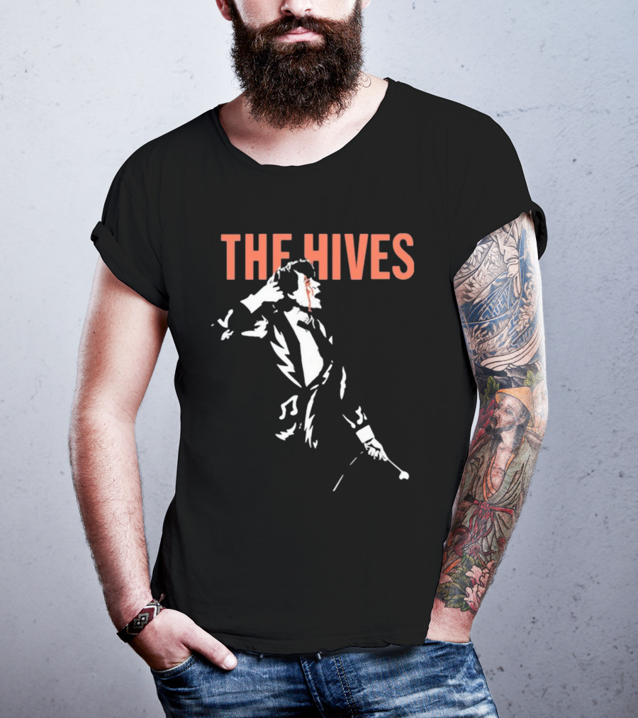 The Hives Bleeding Pelle Stage Performance T-Shirt