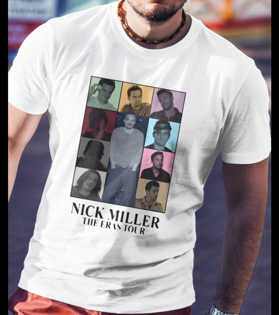 Nick Miller The Eras Tour T-Shirt