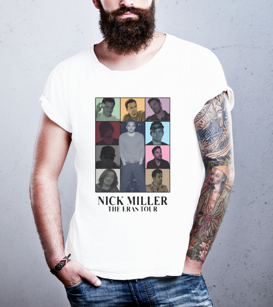 Nick Miller The Eras Tour T-Shirt