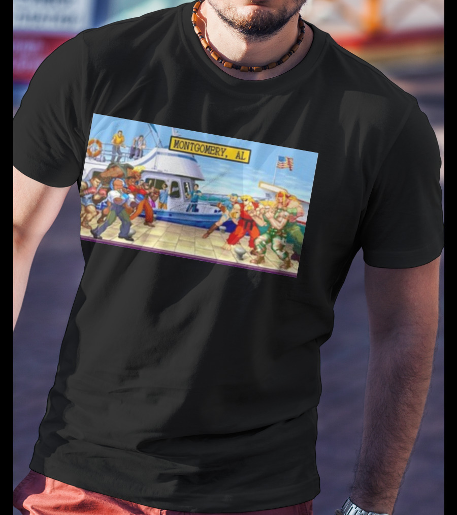 Montgomery AL Boat Dock Brawl Showdown T-Shirt
