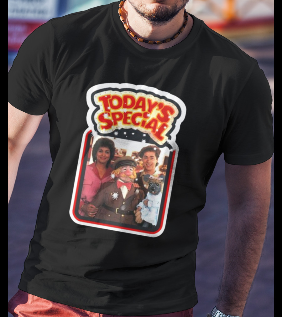 Today's Special 80's Nickelodeon Craig Baird Retro TV Cast T-Shirt