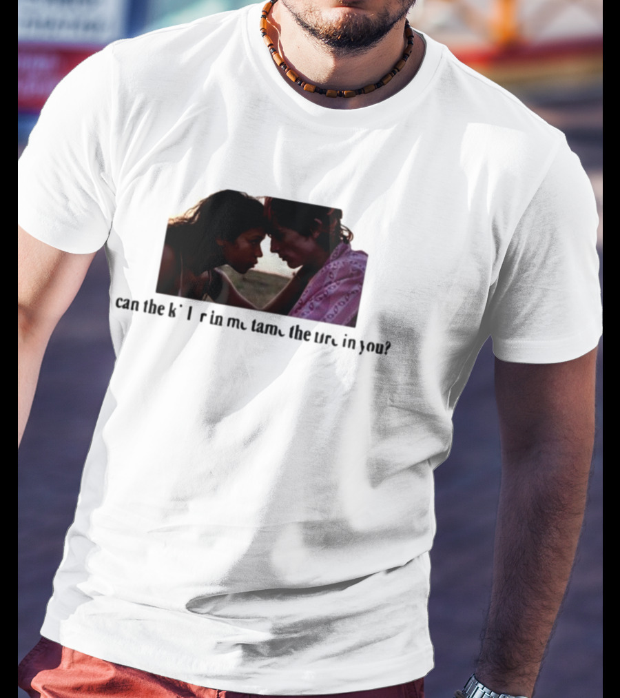Can The Killer In Me Tame The Fire In You Shadowed Intimate Moment T-Shirt