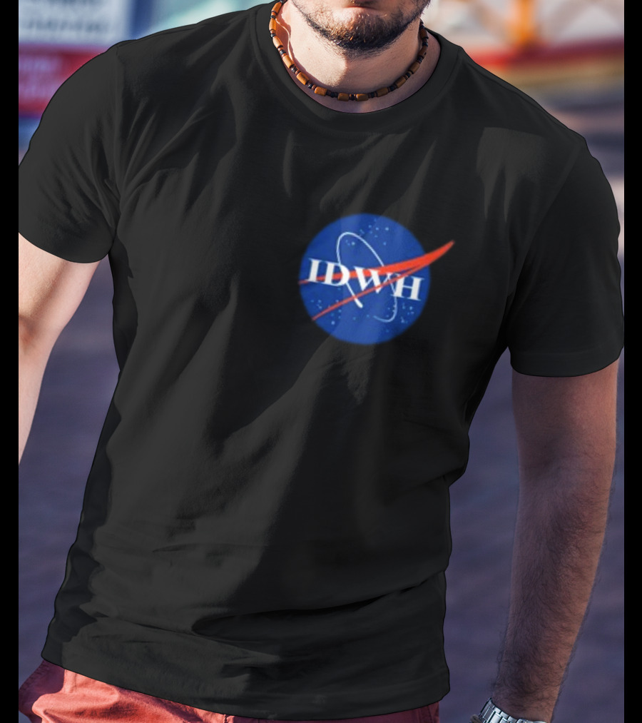 I Don't Work Here IDWH NASA T-Shirt