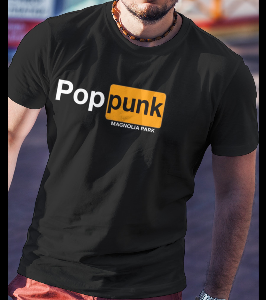 Pop Punk Magnolia Park Block T-Shirt