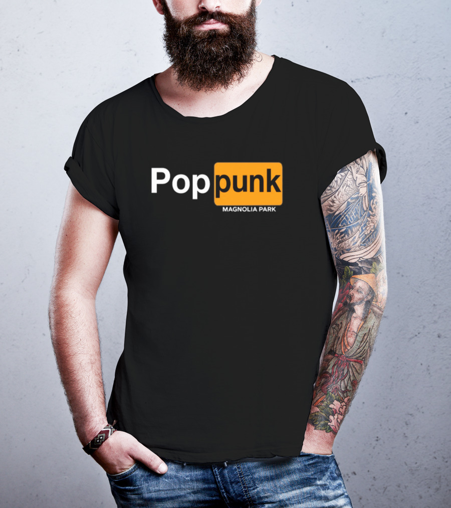 Pop Punk Magnolia Park Block T-Shirt