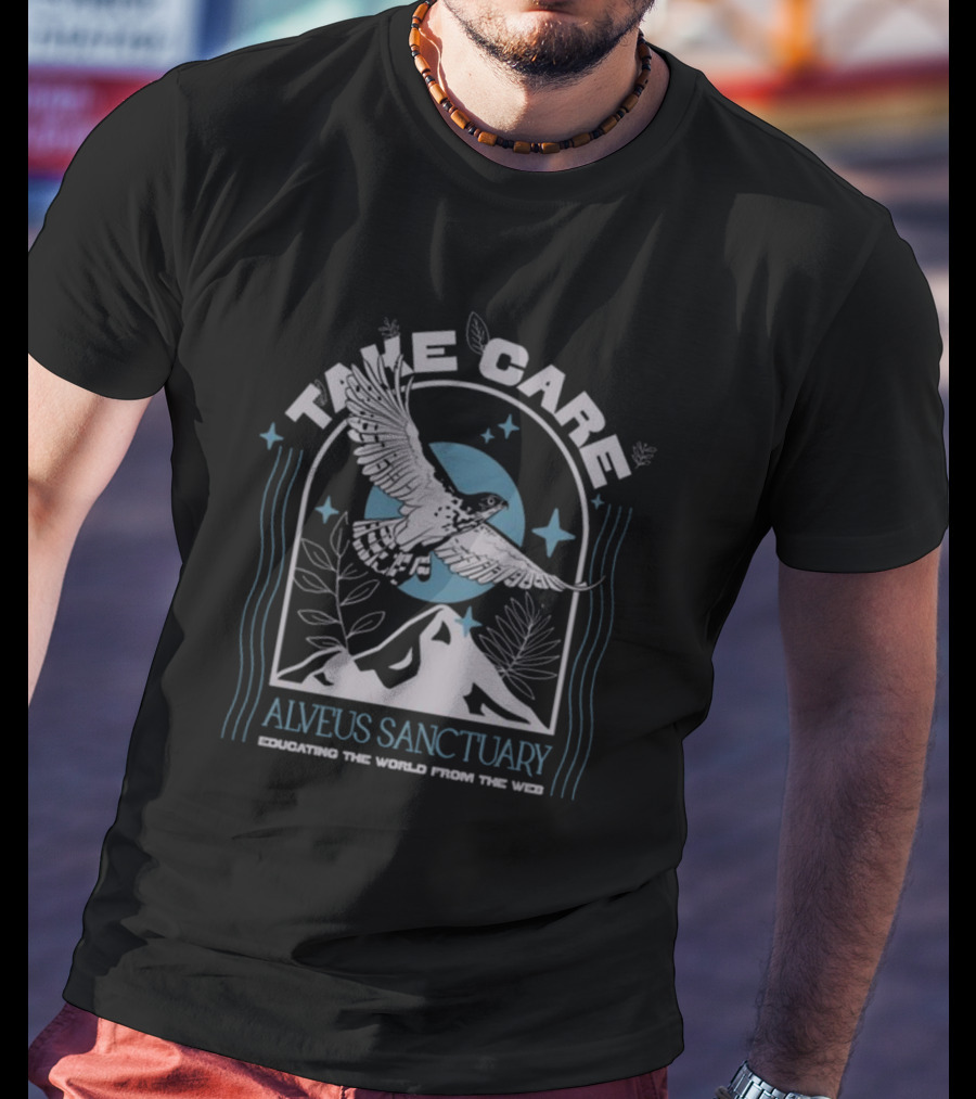 Take Care Alveus Sanctuary Hawk And Mountain Educating The World From The Web T-Shirt