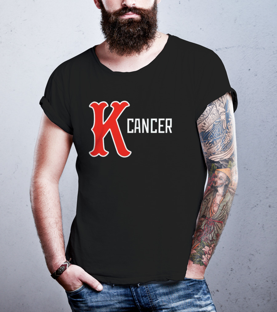 Boston Red Sox K Cancer T-Shirt