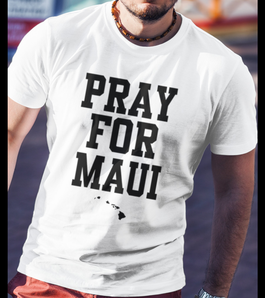 Pray For Maui Cameron Wolfe T-Shirt
