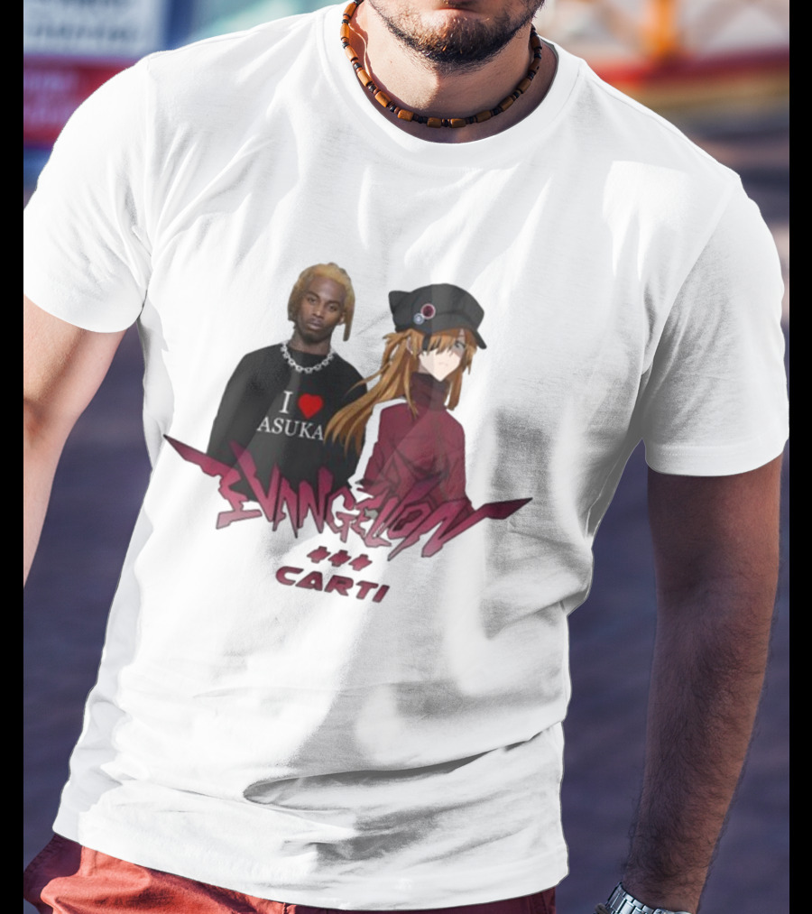 EVANGELION I ASUKA CARTI Collaboration T-Shirt