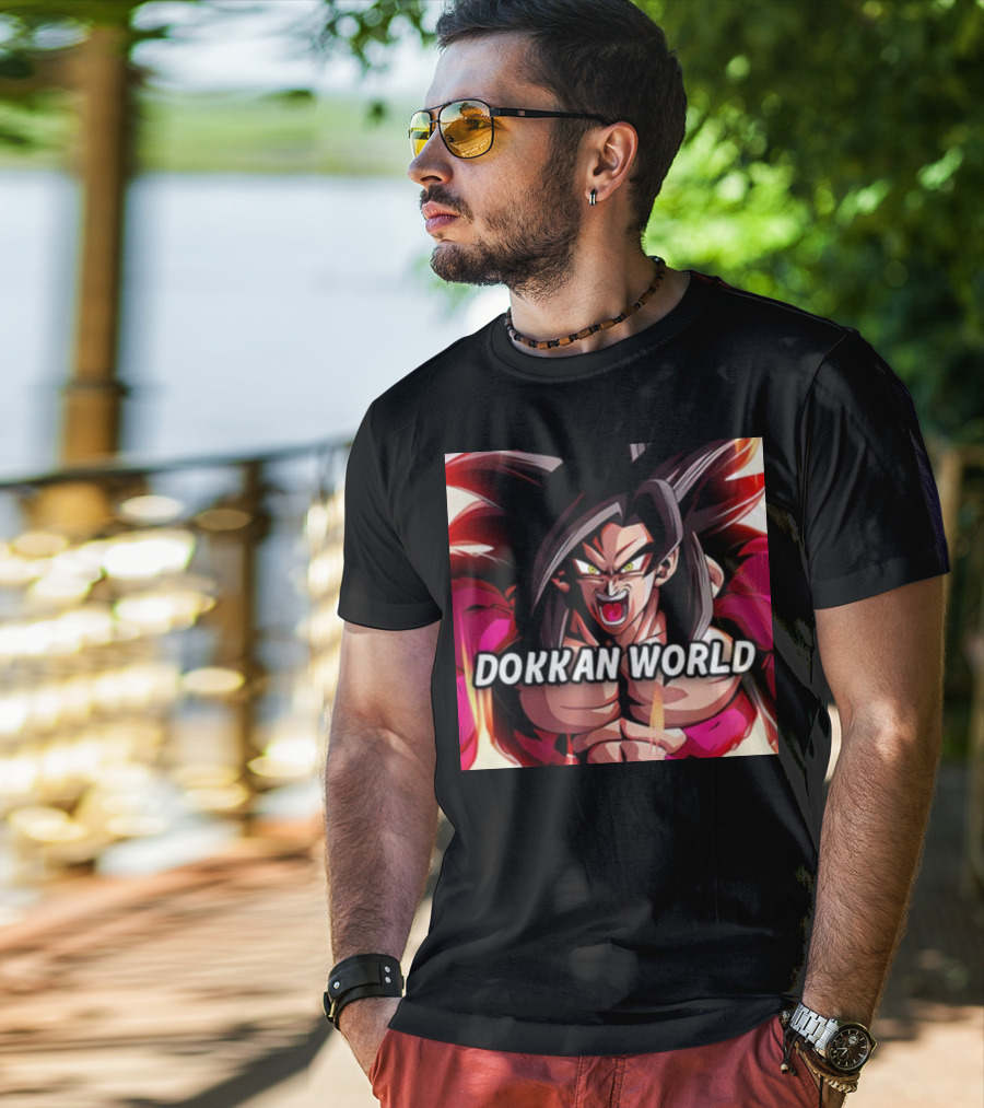 Dokkan World Super Saiyan 4 Character Burst T-Shirt