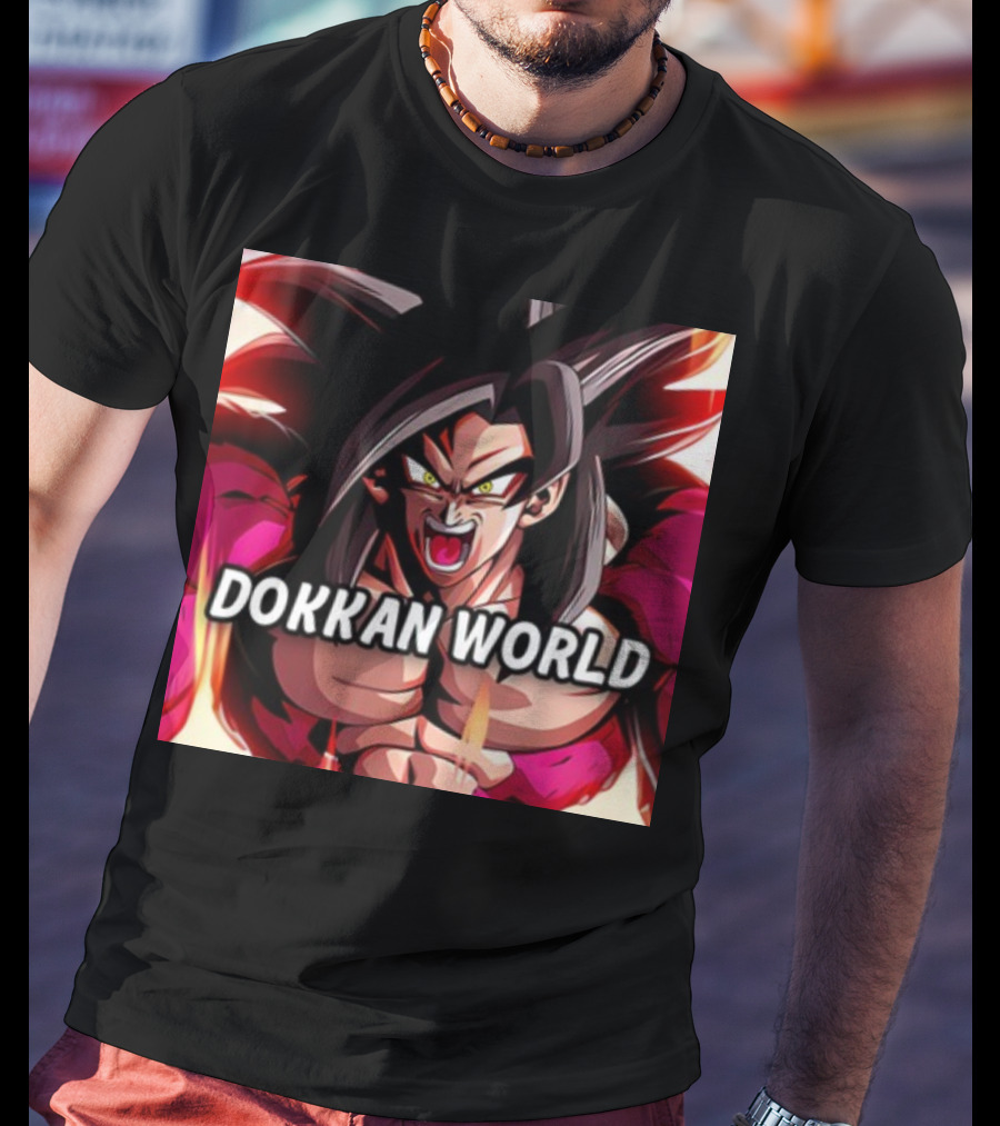 Dokkan World Super Saiyan 4 Character Burst T-Shirt