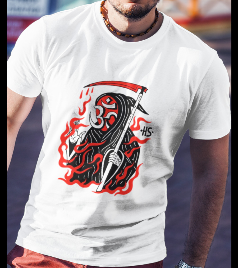 Heavyslime Philadelphia HS Om Reaper Fire T-Shirt