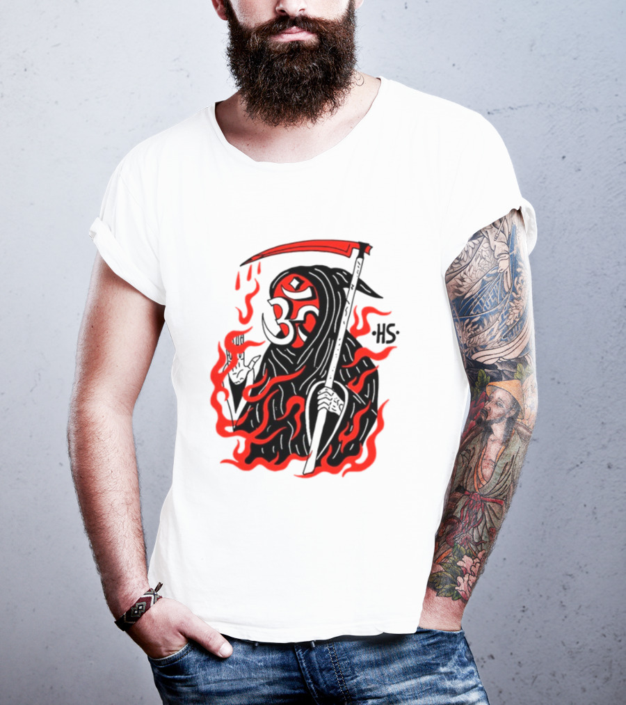 Heavyslime Philadelphia HS Om Reaper Fire T-Shirt