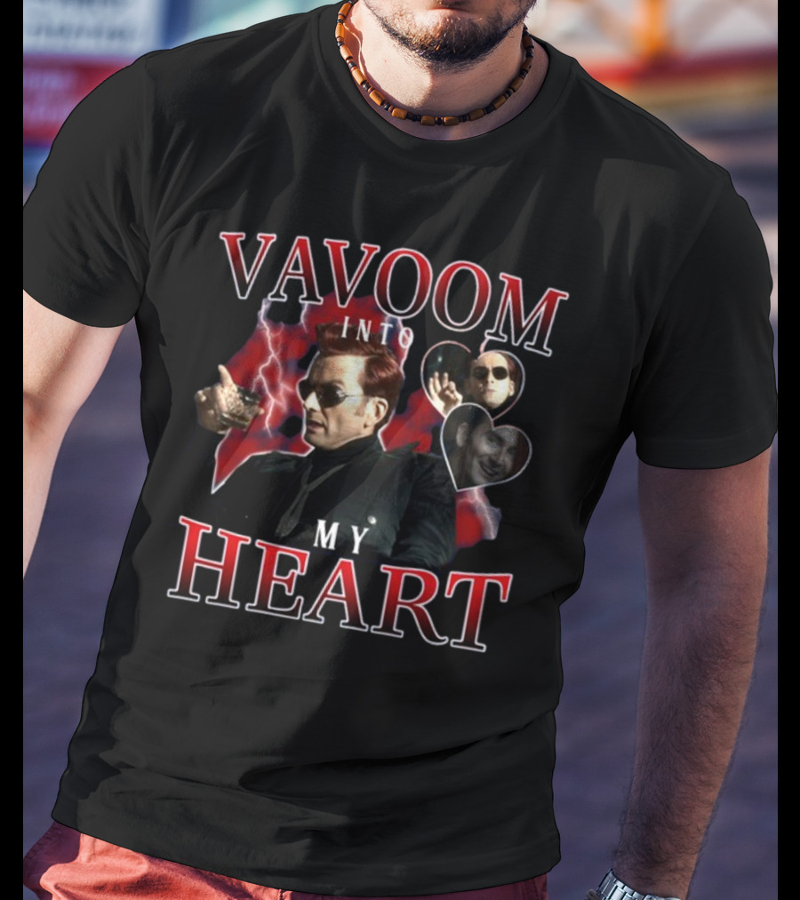 Vavoom Into My Heart Cree Thozaarmitage Electric T-Shirt
