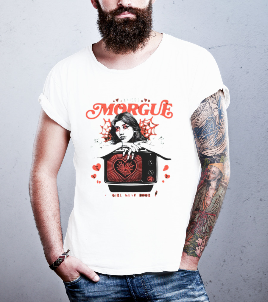 Kailee Morgue Spider Web TV Girl Next Door T-Shirt