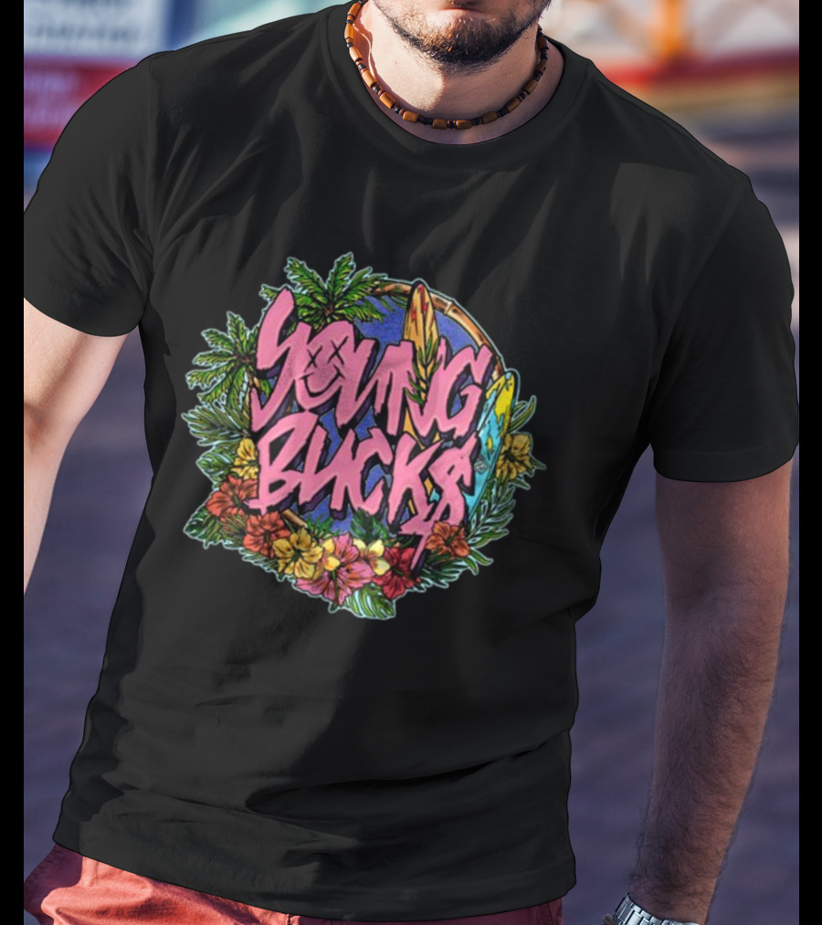 Young Bucks Maui Strong Tropical Influence T-Shirt