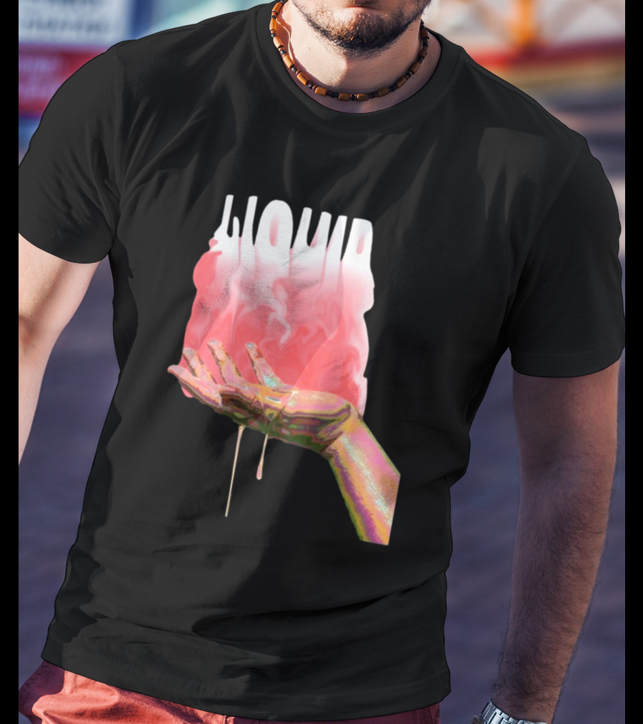 Abel Idume Unbelievably Liquid Barbie Melting Hand T-Shirt