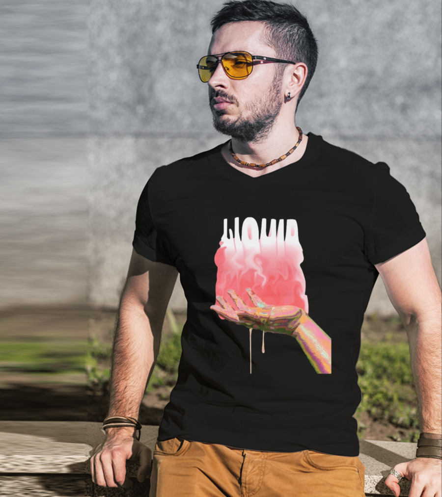 Abel Idume Unbelievably Liquid Barbie Melting Hand T-Shirt