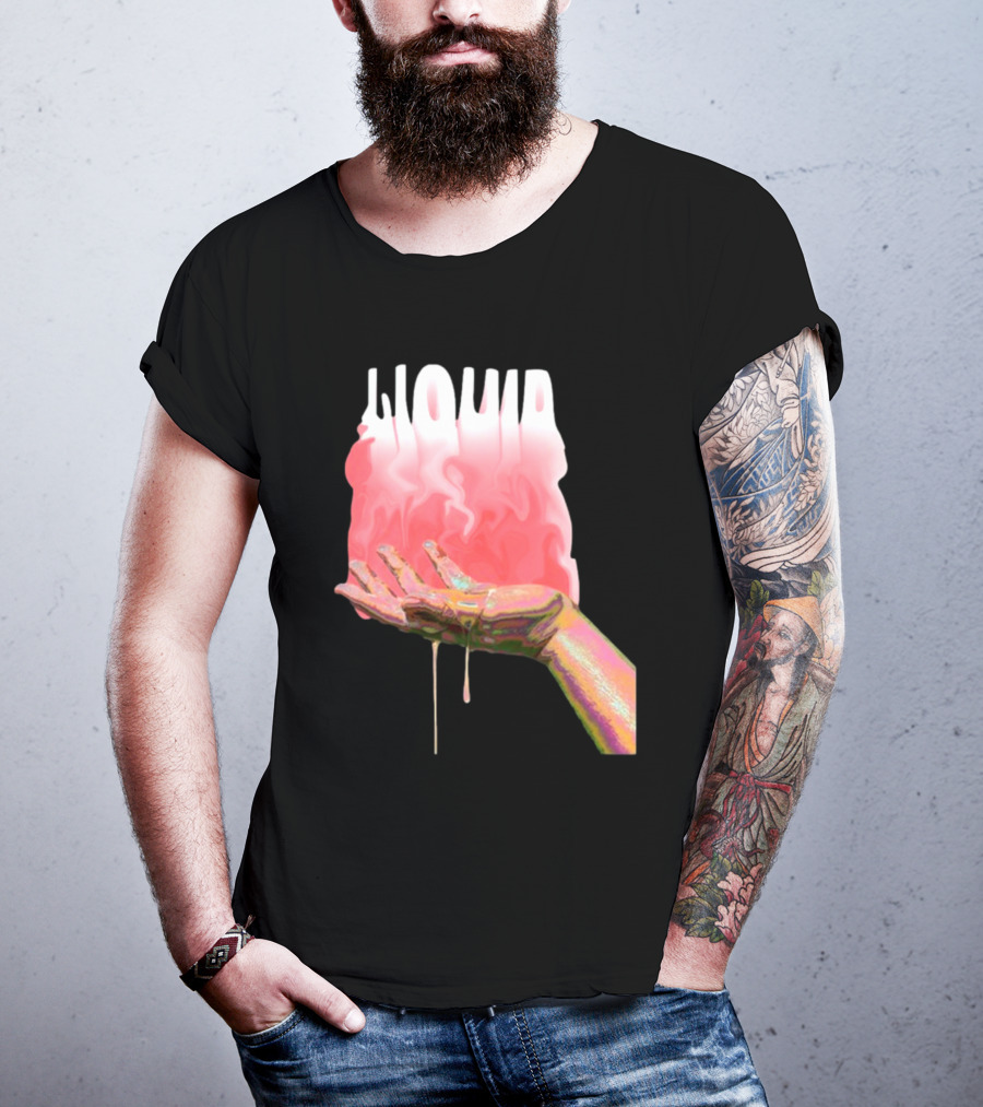 Abel Idume Unbelievably Liquid Barbie Melting Hand T-Shirt