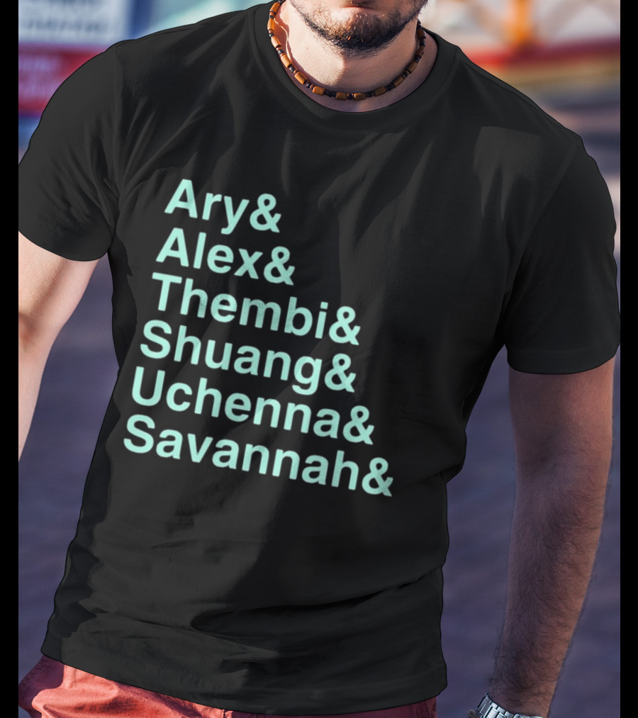 Racing Louisville FC Ary Alex Thembi Shuang Uchenna Savannah Players Names T-Shirt