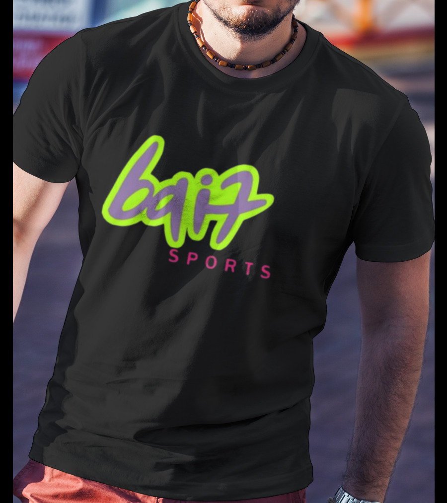 Sapnap Baif Sports Neon Text T-Shirt