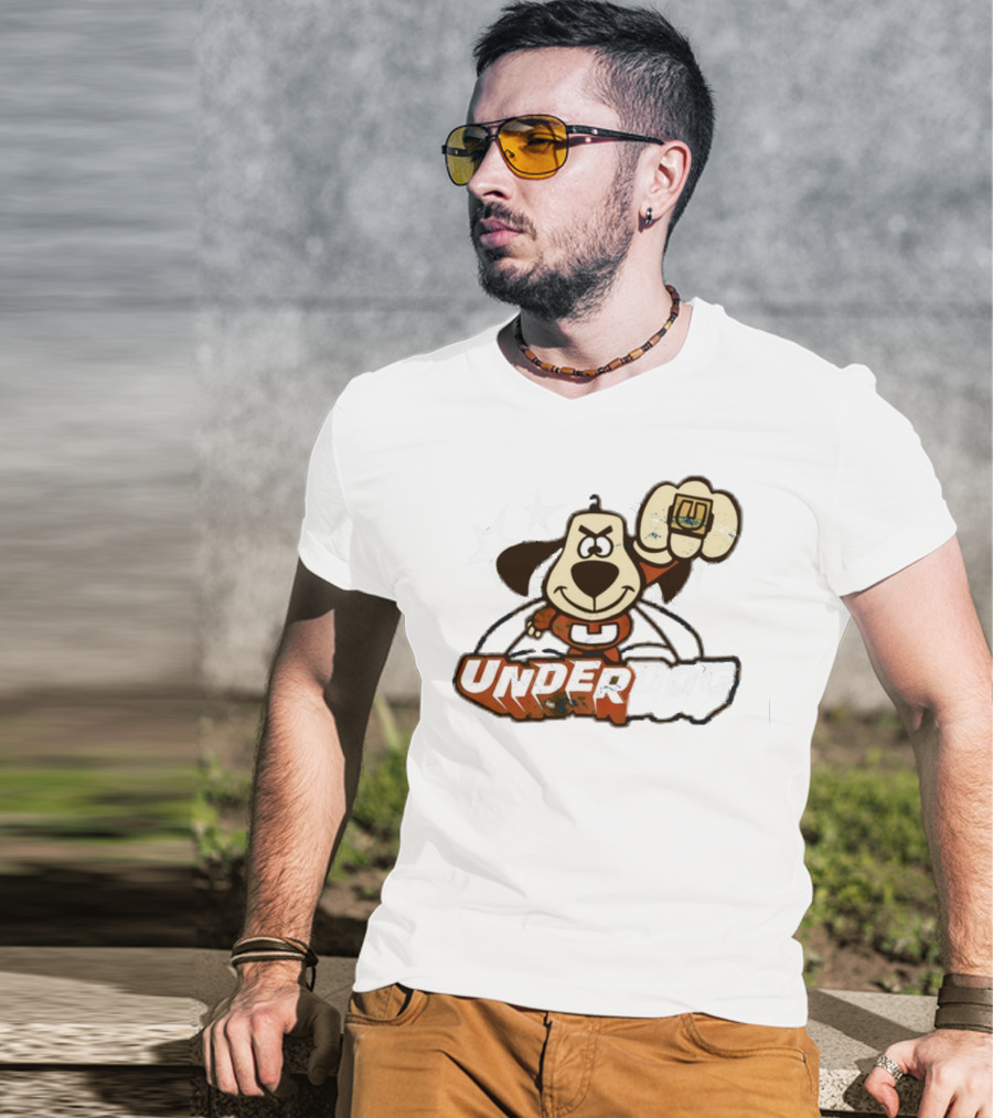 UnderDog Alex Cora U Logo Fist Stars T-Shirt