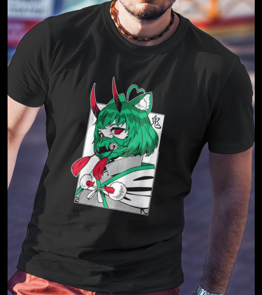 Girl Dm Bundle Anime Style Masked Character Birthday T-Shirt