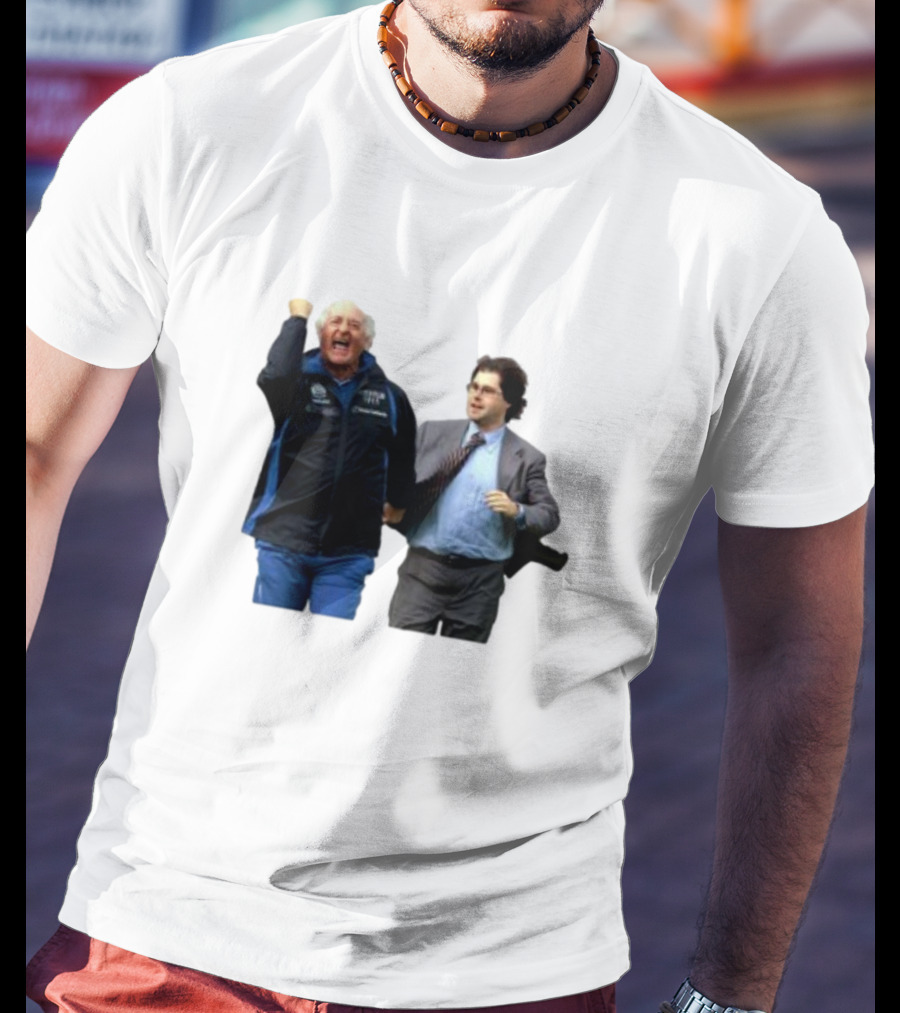 Mazzone Celebrating Sprint Brescia Atalanta Memorable Moment T-Shirt