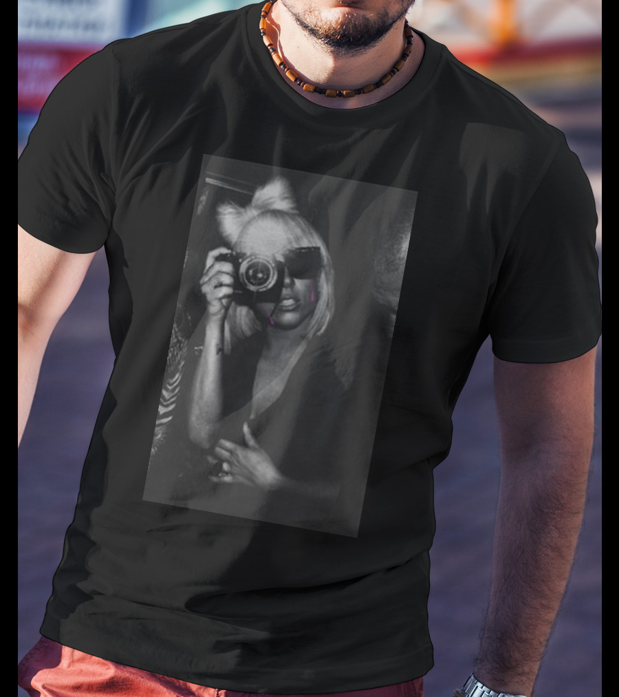 Purple Teardrops Iconic Celebrity Snapshot T-Shirt