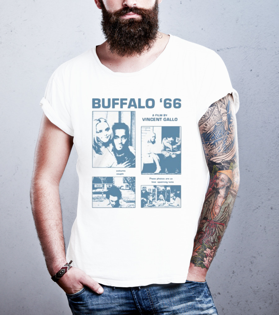 Buffalo '66 A Film By Vincent Gallo Telos Archive Blue T-Shirt