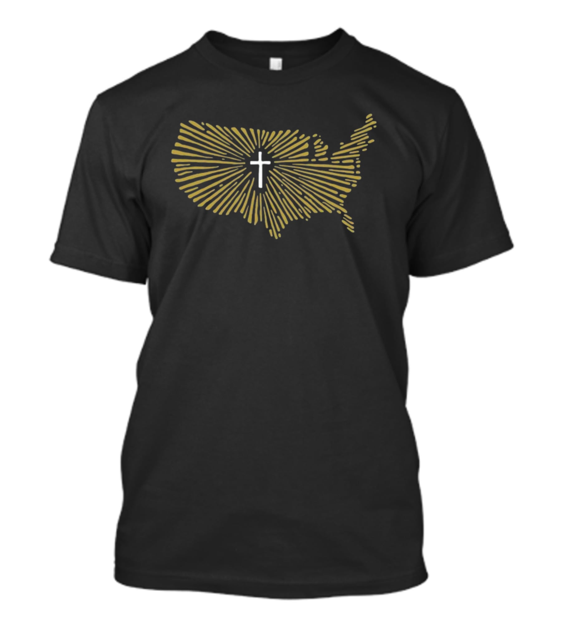 Cade Foehner Wearing United States Cross Ccn T-Shirt
