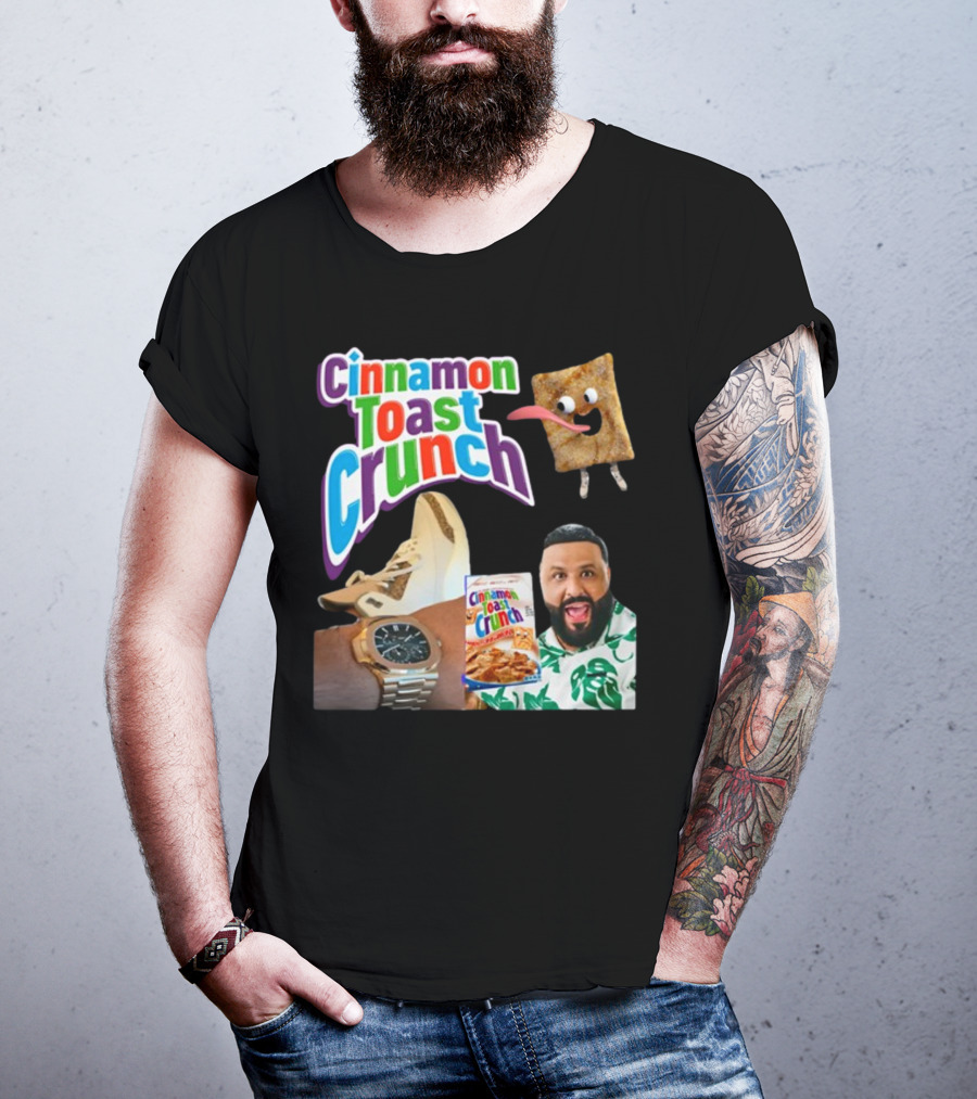 Cinnamon Toast Crunch Meme DJ Khaled Watch Sneakers Cereal T-Shirt