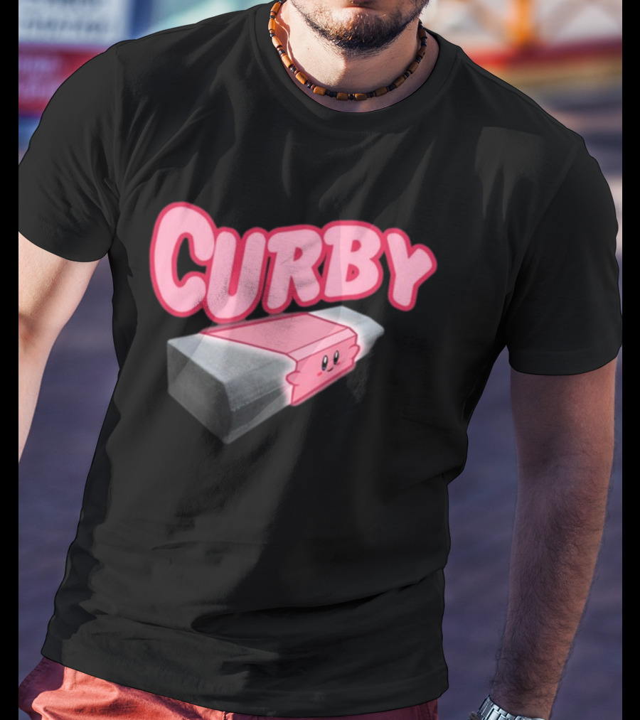 Curby Kirby Brick Meme T-Shirt