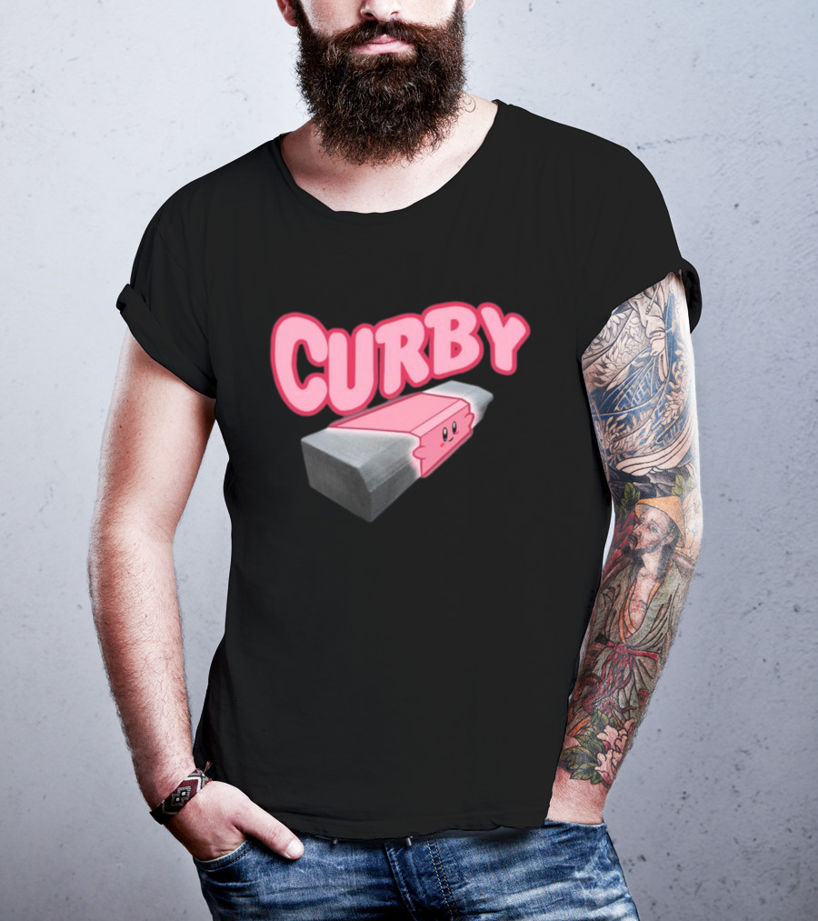 Curby Kirby Brick Meme T-Shirt