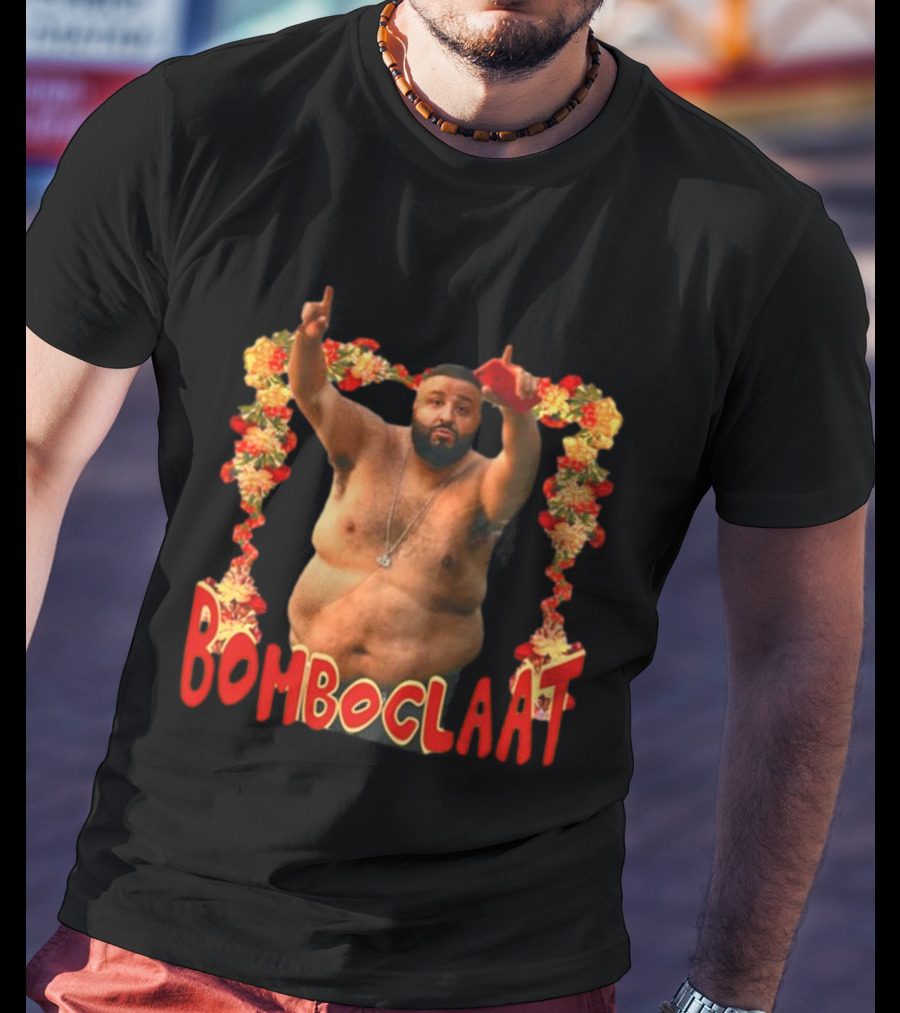 Bomboclaat DJ Khaled Floral Frame T-Shirt