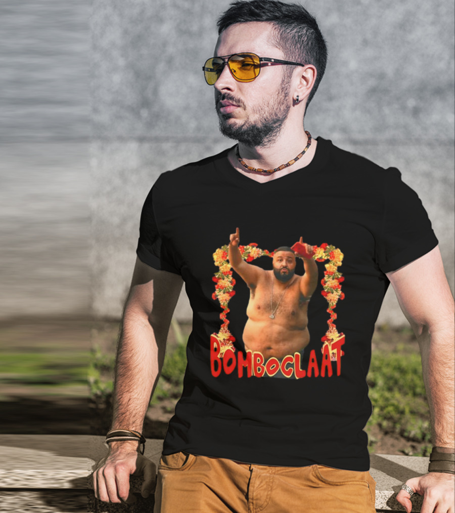 Bomboclaat DJ Khaled Floral Frame T-Shirt