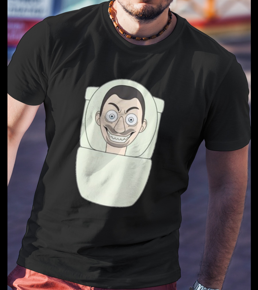 Skibidi Toilet Youtooz New Creepy Toilet Head Meme T-Shirt