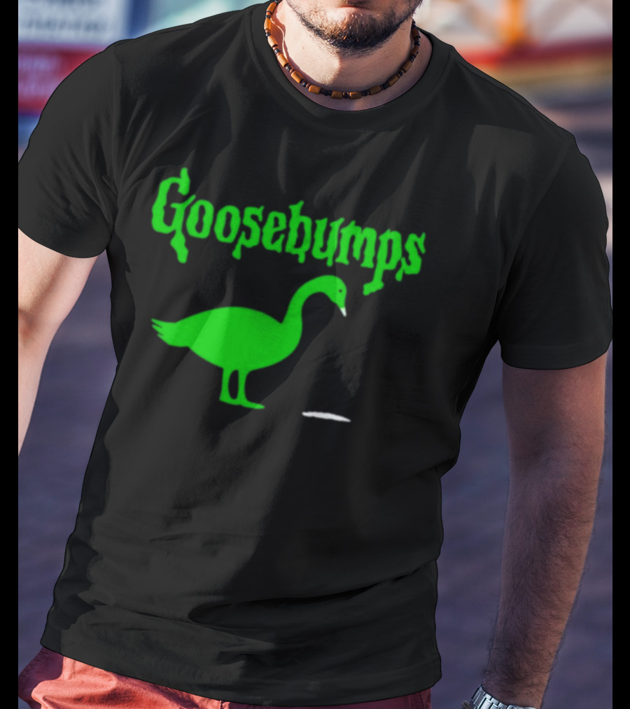 Goosebumps Green Goose T-Shirt