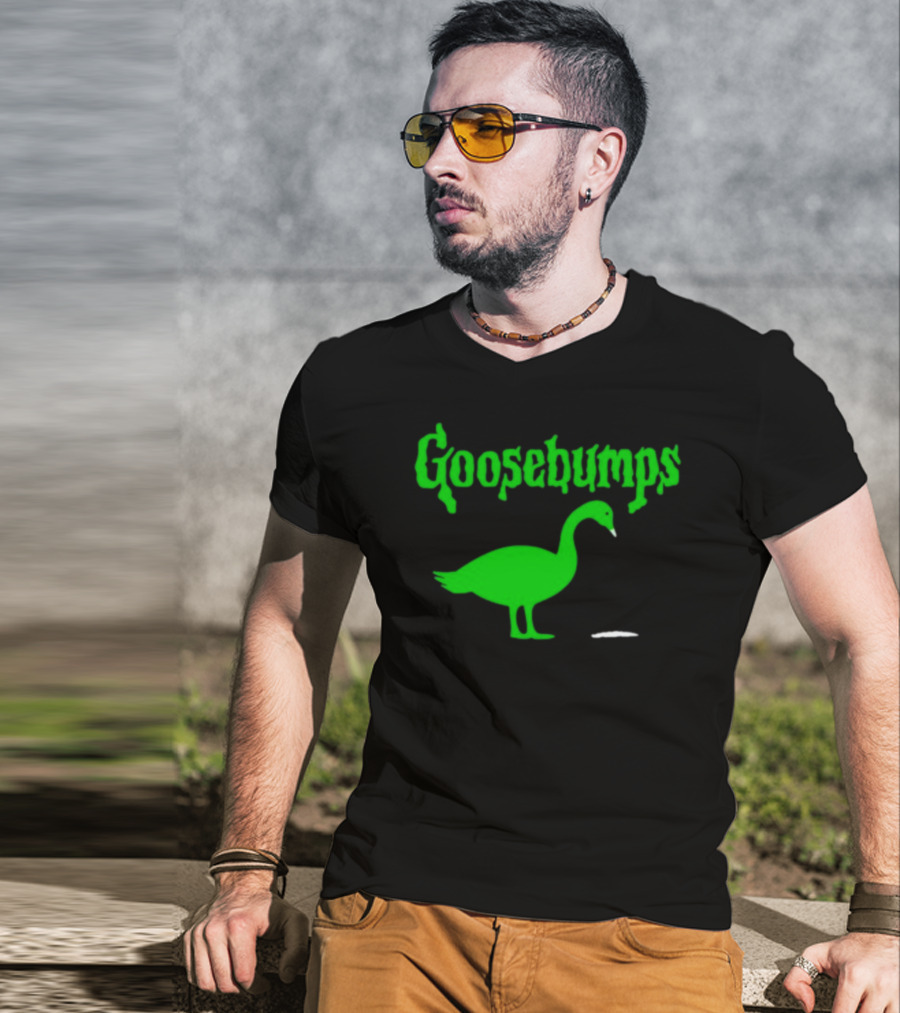 Goosebumps Green Goose T-Shirt