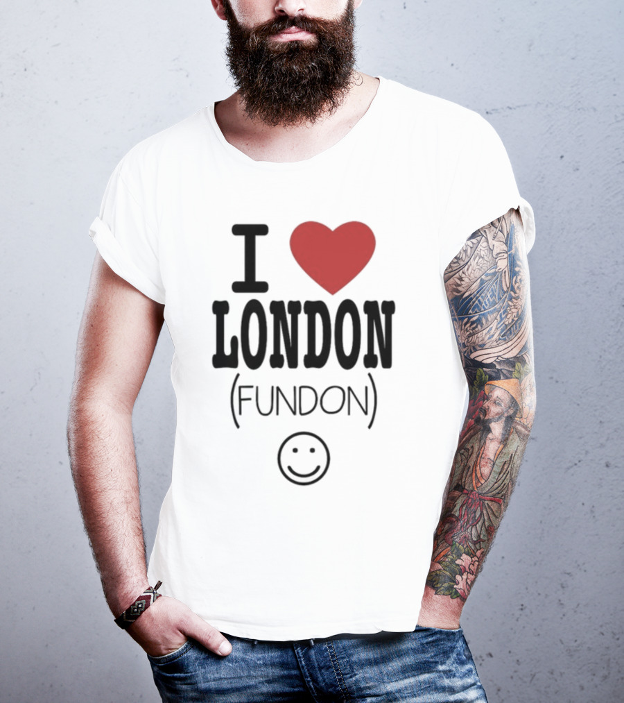 Taylor Swift's I Heart London Fundon Smiley T-Shirt