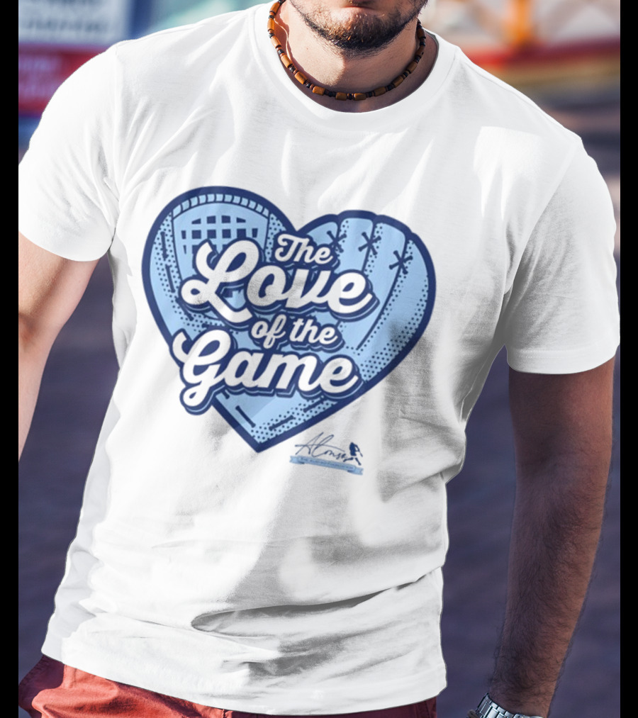 Alonso Foundation The Love Of The Game Baseball Heart T-Shirt